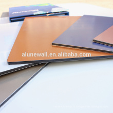 Alunewall Dibond Light Weight Aluminum Composite Panel ACP